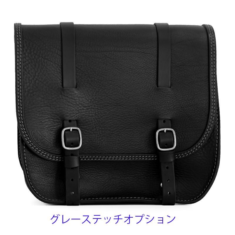 Big Ben Street レザーサドルバッグ 20.5L (ブラック)11