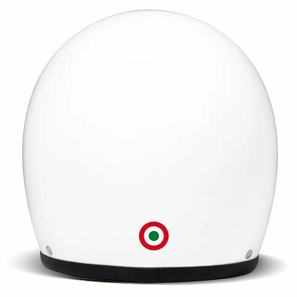 DMD ビンテージ コレクション レトロ ジェットヘルメット イタリア ホワイト 3