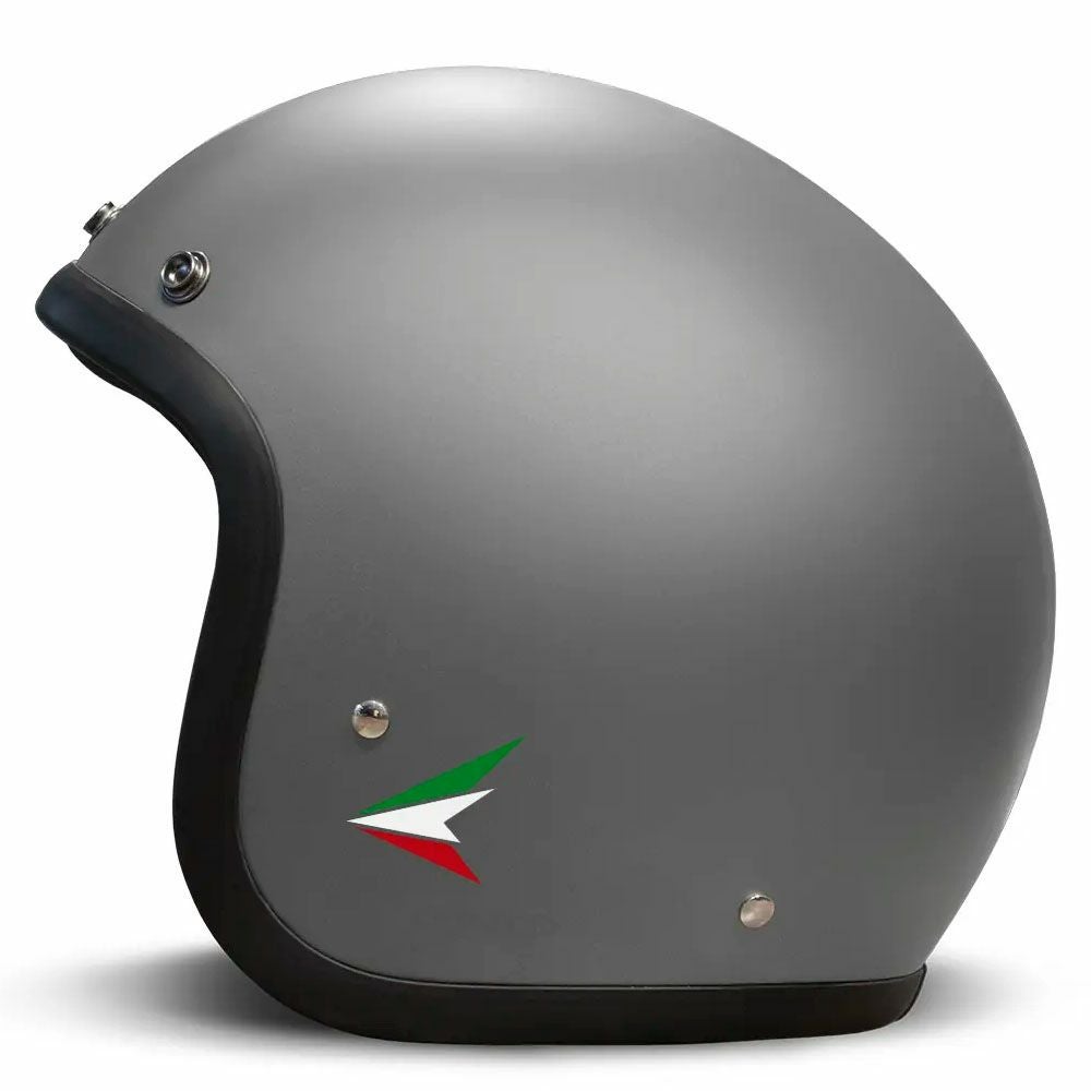 DMD ビンテージ コレクション レトロ ジェットヘルメット イタリア マットグレー 2