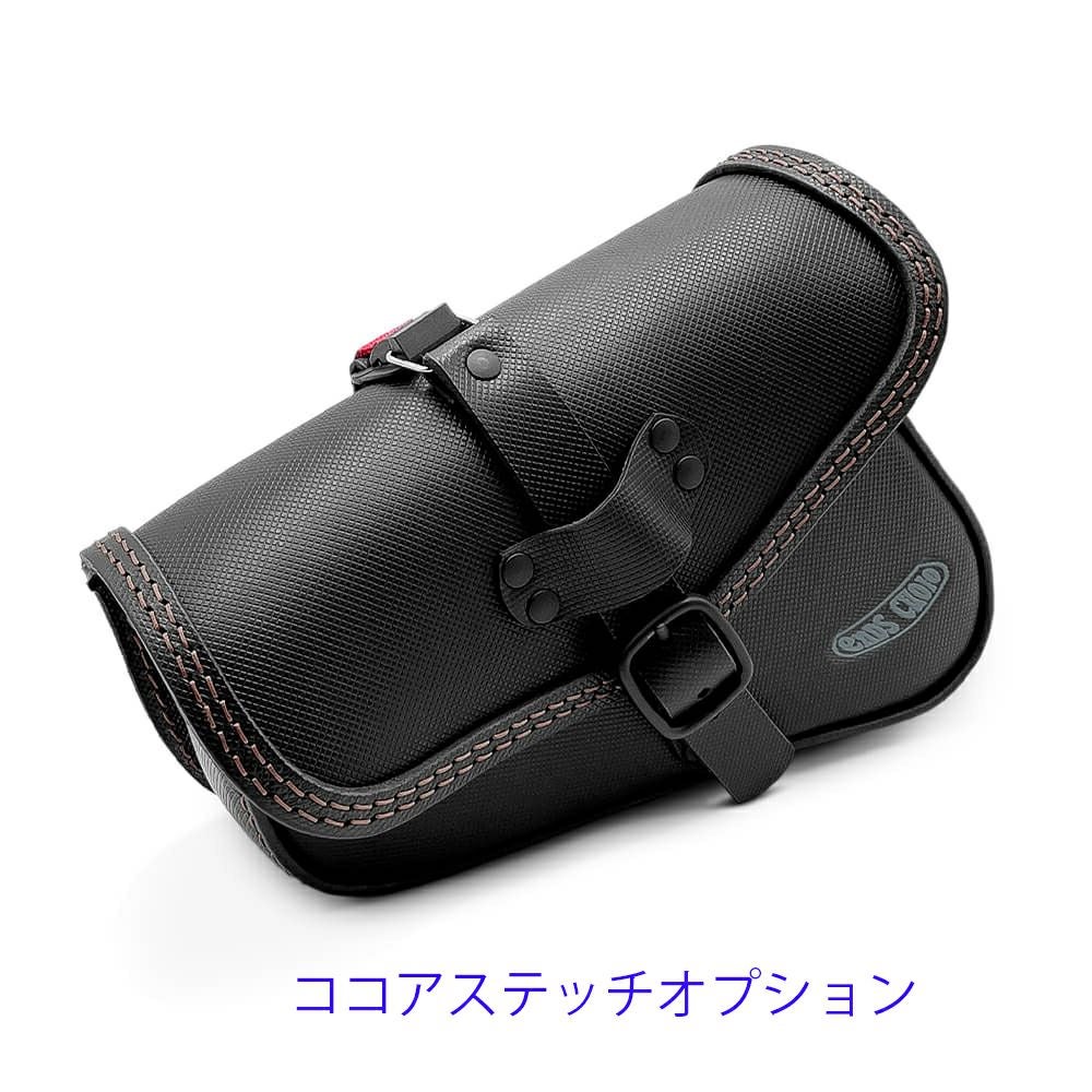 V-Bag レザーサドルバッグ (型押しレザー)10