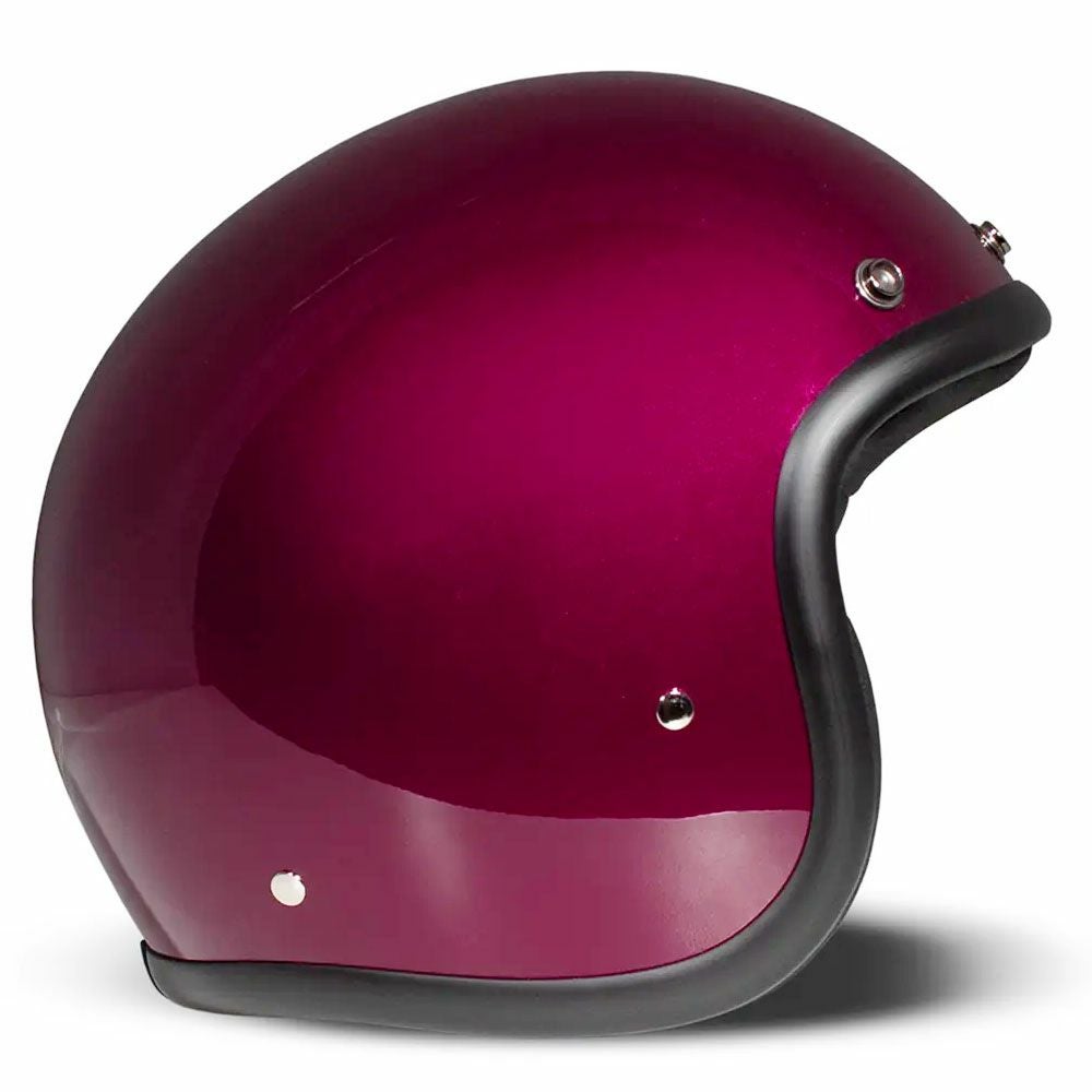 DMD ビンテージ コレクション レトロ ジェットヘルメット パープルソリッド 3