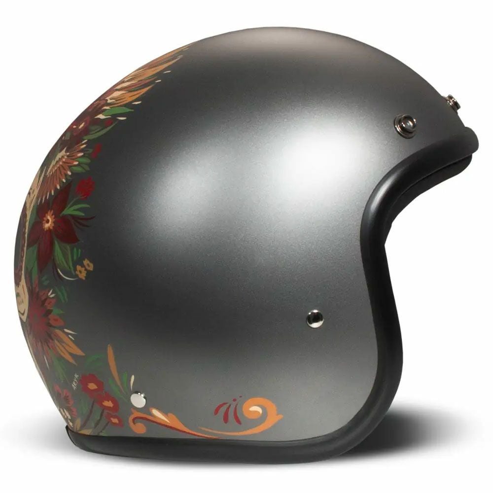 DMD ビンテージ コレクション レトロ ジェットヘルメット SKULL