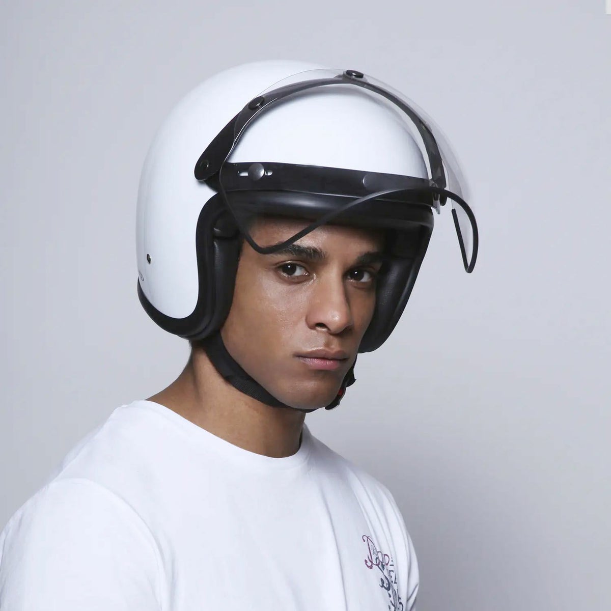 DMD フリップアップ トリム付き バイザーシールド クリアー 2