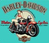 Harley-Davidson Legendary Babe ブリキ看板-01