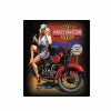 Harley-Davidson Fixer Up Babe ブリキ看板-01