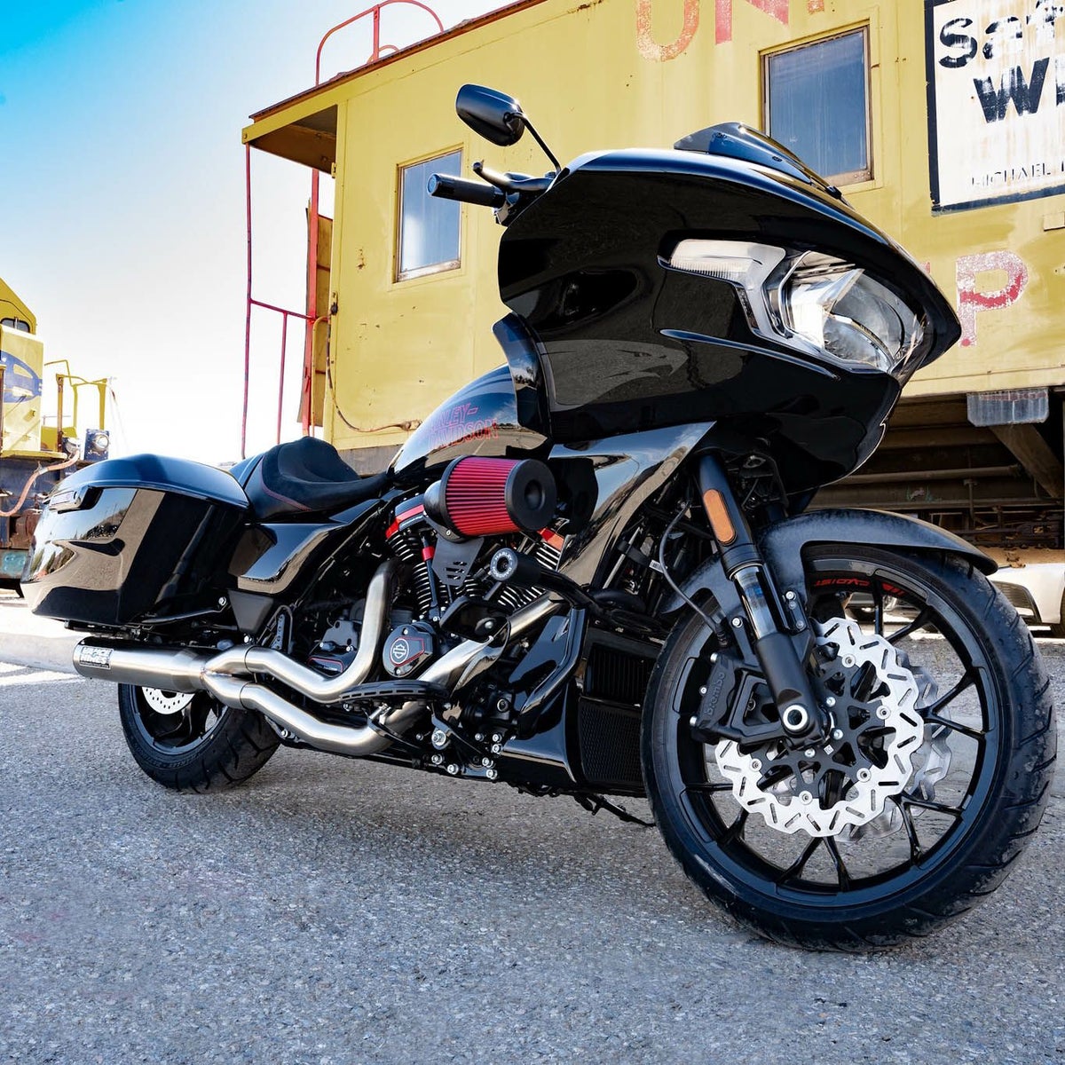 バンスアンドハインズ VO2 Falcon XL エアクリーナー (フォージドカーボン)3