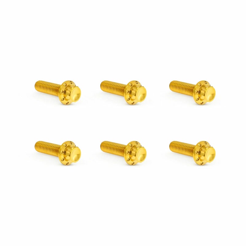 Arlenness（アレンネス） チタン 12ポイント トランスミッショントップカバー ボルトキット ゴールド ツーリング、ソフテイル、ダイナ