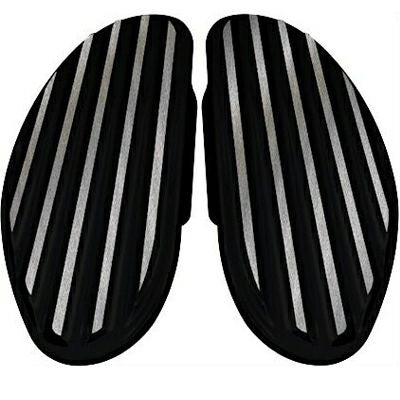 COVINGTONS フィンド・パッセンジャーフットボード グロスブラック 1986～2017FLソフテイル、ツーリング-01