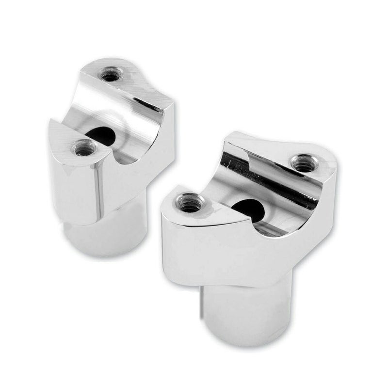 鍛造アルミ・ライザーセット 2インチ ストレート (クローム)