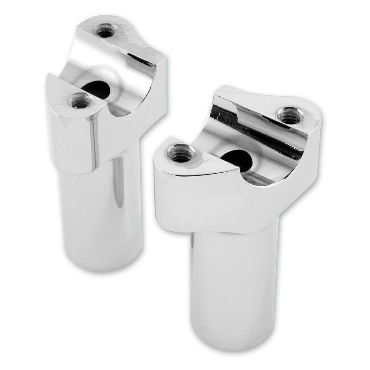 鍛造アルミ・ライザーセット 3.5インチ ストレート (クローム)