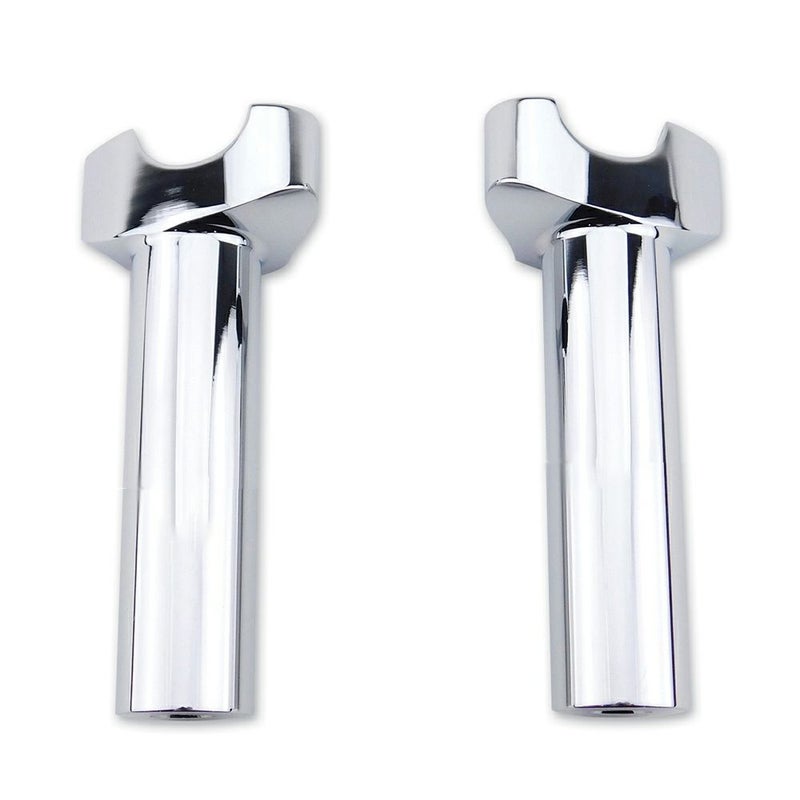 鍛造アルミ・ライザーセット 4.5インチ ストレート (クローム)