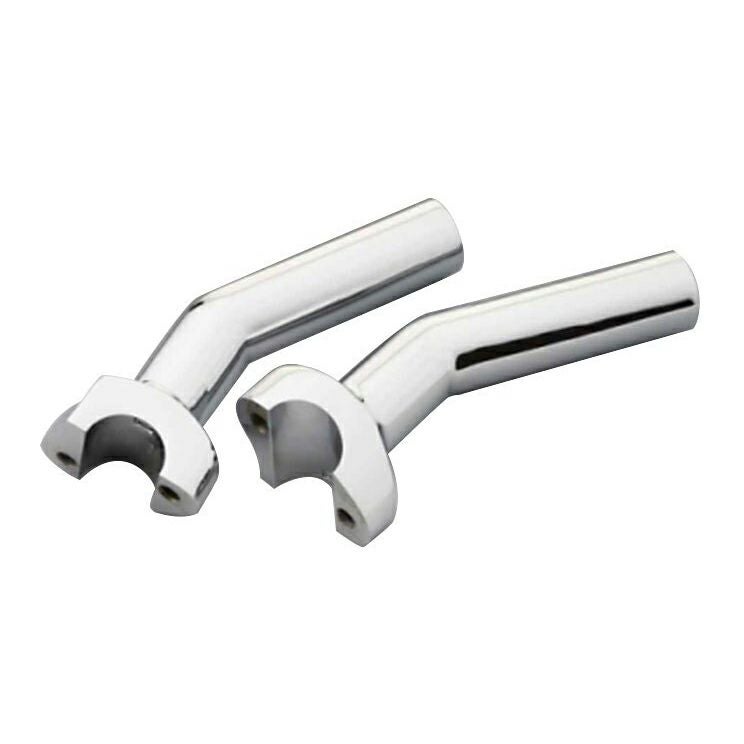 鍛造アルミ・ライザーセット 5.5インチ プルバック (クローム) 