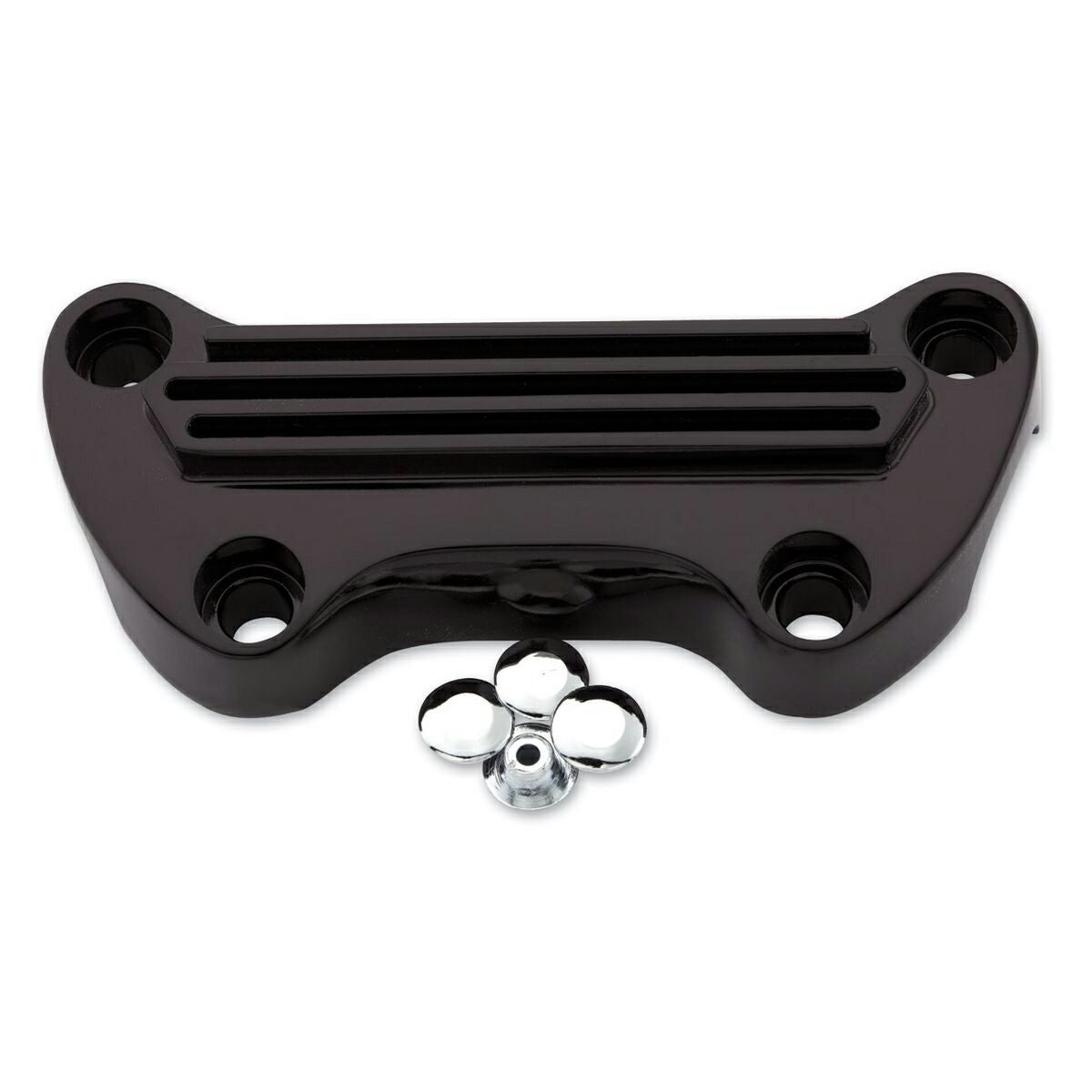 フィンデザイン・ハンドルトップクランプ 1インチ (ブラック) 