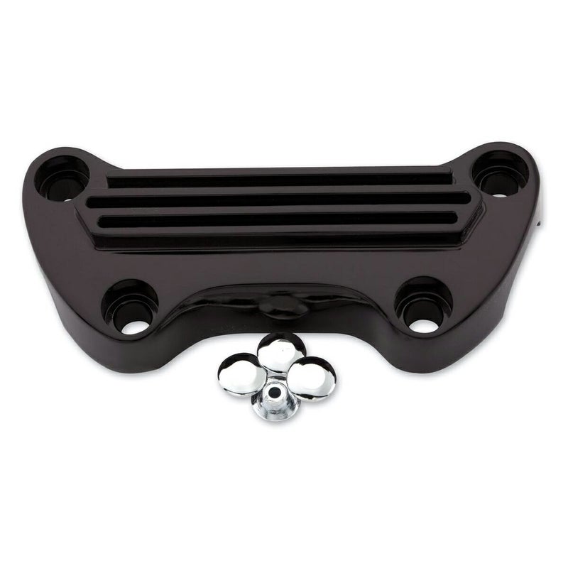 フィンデザイン・ハンドルトップクランプ 1インチ (ブラック) 