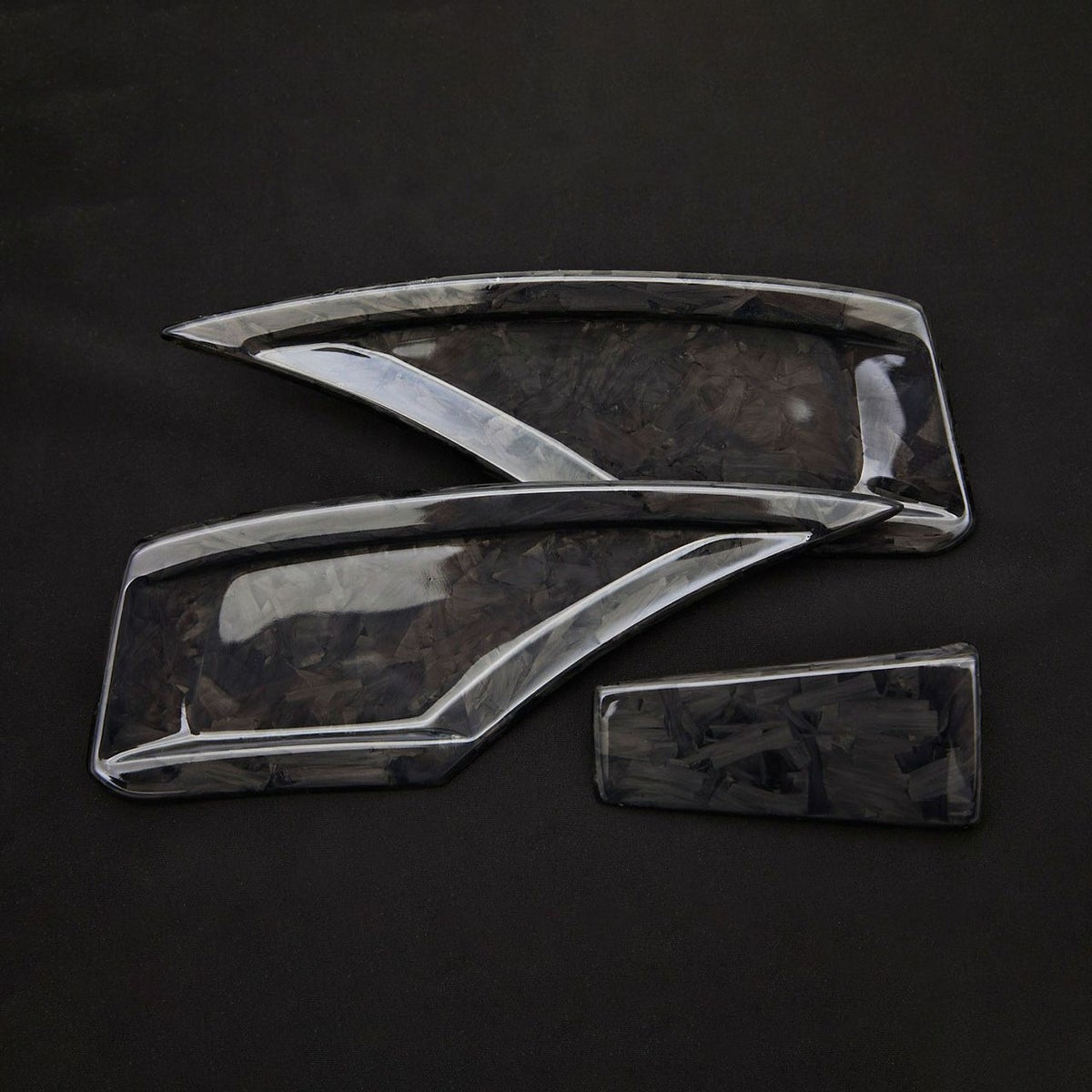 ルビン ガンスリンガー・サドル用 フォージドカーボンプレートセット1