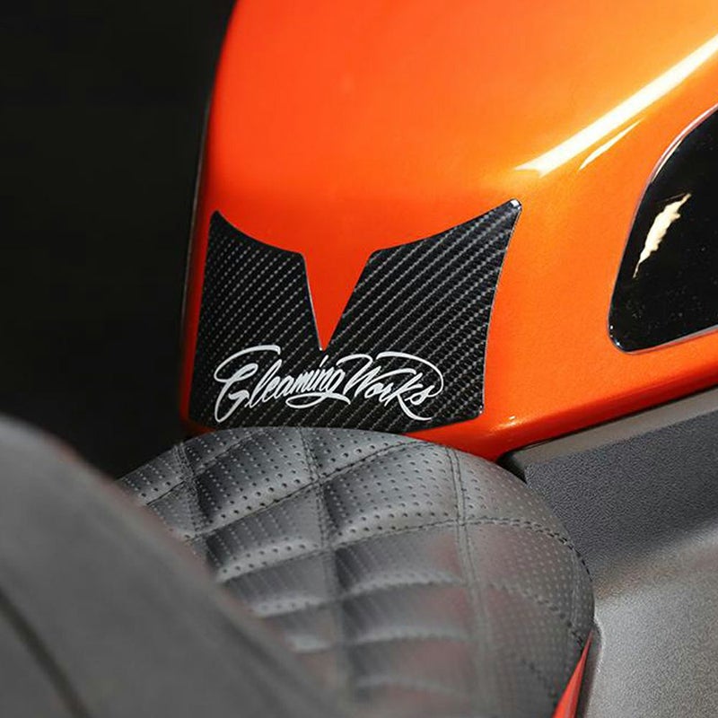  X350 プロテクションデカール タンクエンド GLEAMING WORKS 