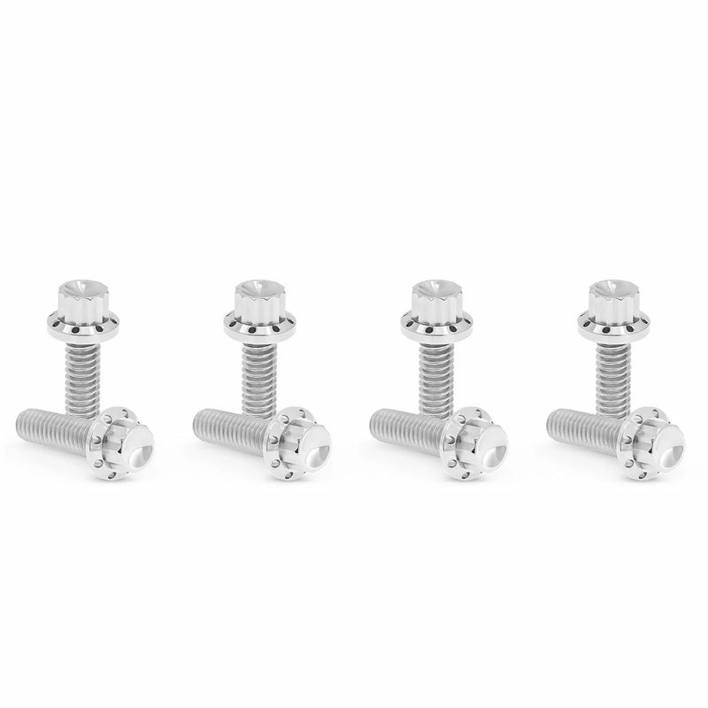 Arlenness（アレンネス） チタン 12ポイント リフターブロック ボルトキット ポリッシュ ツーリング、ソフテイル、ダイナ