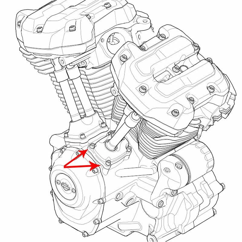 Arlenness（アレンネス） チタン 12ポイント リフターブロック ボルトキット ゴールド ツーリング、ソフテイル、ダイナ 3