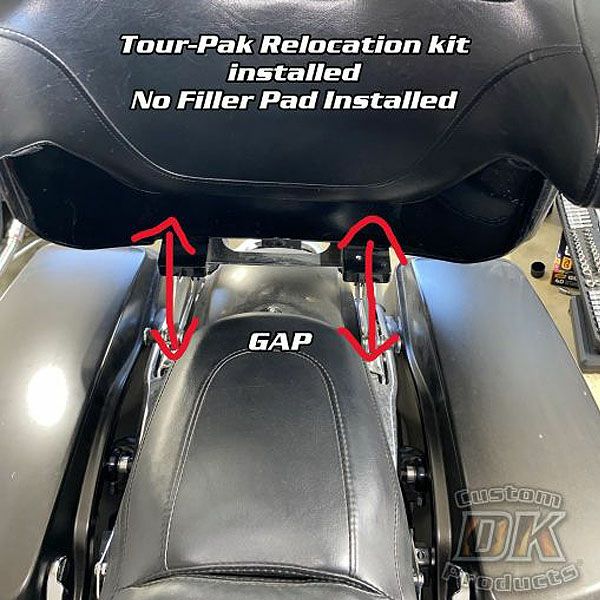 ツアーパック フィラーパッド ツーリング、トライク DK Custom 2