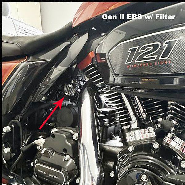 2025以降 ツーリング、ソフテイル NEXGEN 828 ハイフロー エアクリーナーキット コントラスト DK Custom 8