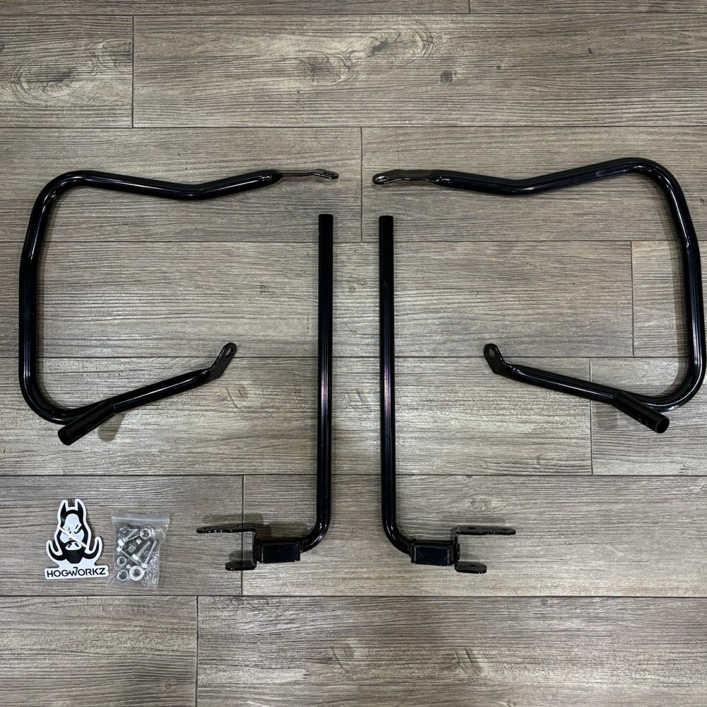 Hog Workz 2024以降 ロードグライド、ストリートグライド 7/8インチ径サドルバッグガード 