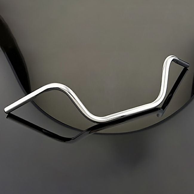 OEMスタイル・ロー ハンドルバー 7.5インチ (クローム)