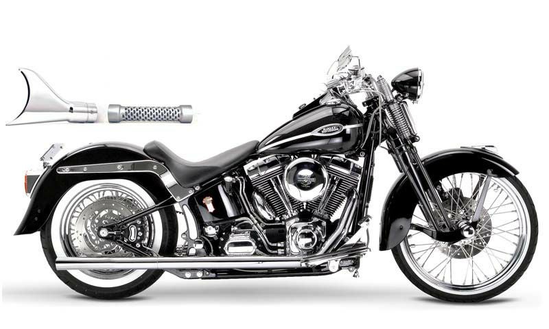 サムソンTRUE DUALS・28.5インチマフラー(左右両出しマフラー)　2012～2017-02