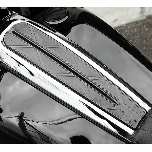 KEN'S FACTORY シングルリブ タンクダッシュインサート ブラック 2021～2023 FLHXS/T、FLTRXS/T
