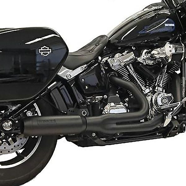 スーパーバイク 2-1フルエキゾーストマフラー (ブラック)