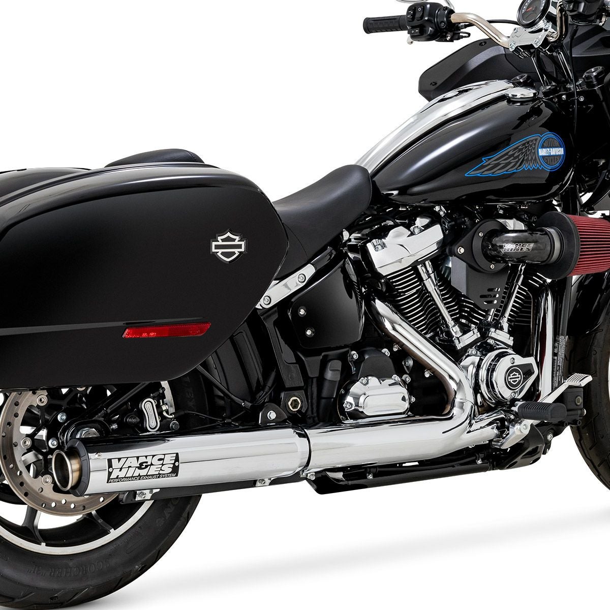 スーパースポーツ・スリップオンマフラー (クローム)