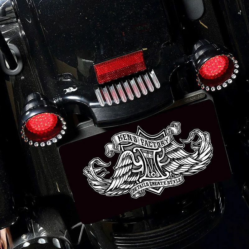 2014～2023 FLHX/S、FLTRX/S、FLHRXS ネオフュージョン バガーコンビネーション LEDテールライト ブラック ケンズファクトリー