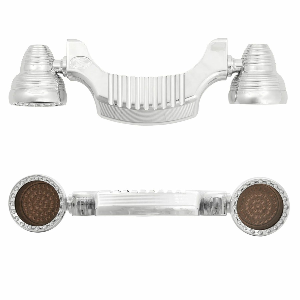 2008～2023 FLHX/S、FLTRX/S、FLHRXS ネオフュージョン バガーコンビネーション LEDテールライト クローム ケンズファクトリー 2