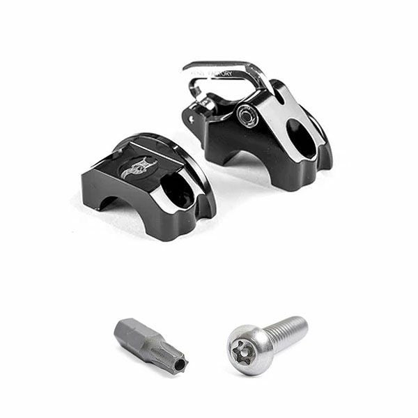 ネクストレベル ハンドルバー パーチクランプ ヘルメットロック ブラック ケンズファクトリー 4