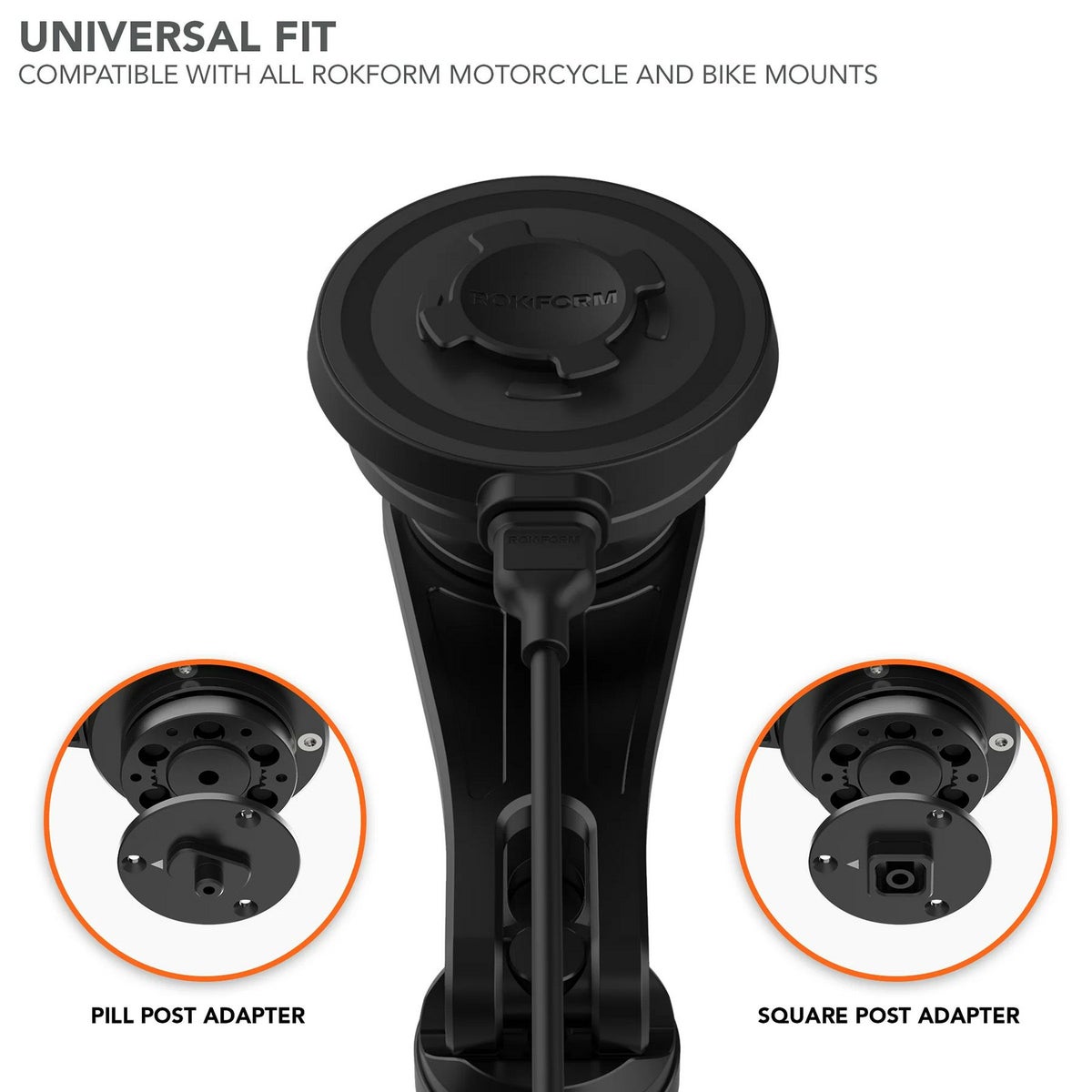 ロックフォーム モーターサイクルマウント用 ワイヤレス充電ヘッド5