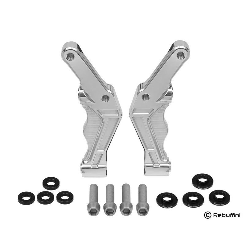 レブフィニ フロントラジアルキャリパー マウント デュアルディスク用 (ポリッシュ)