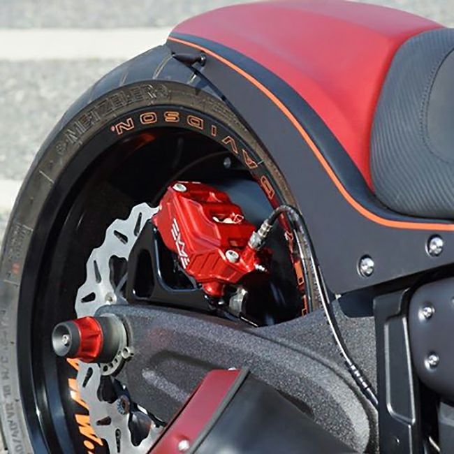 リアラジアルキャリパー マウント (ブラック) M8 FXDRS