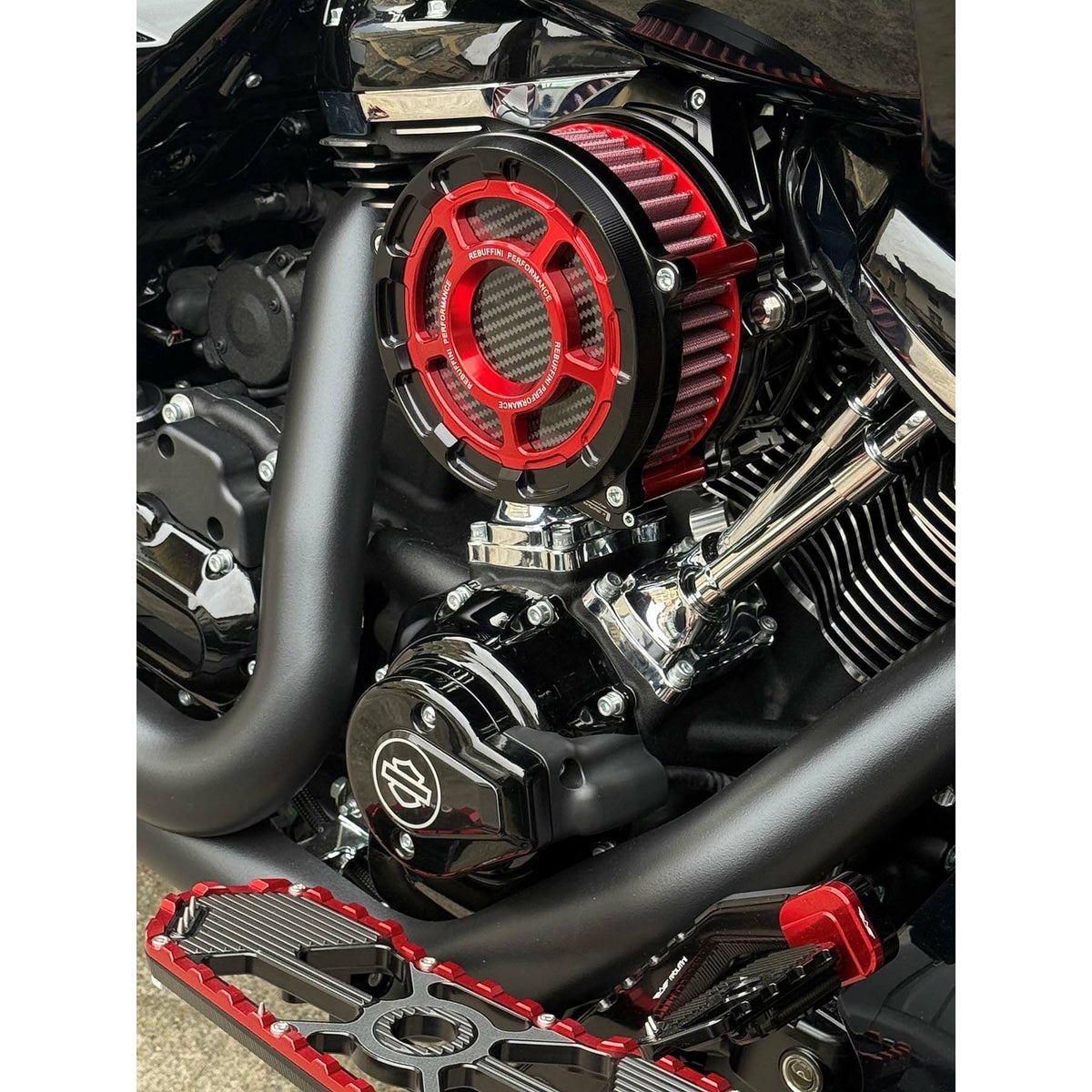 GPX ハイフロー・エアクリーナー (ブラック)2