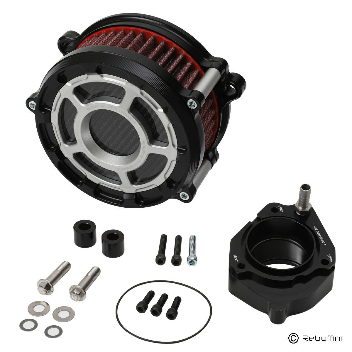 GPX ハイフロー・エアクリーナー (シルバー)1