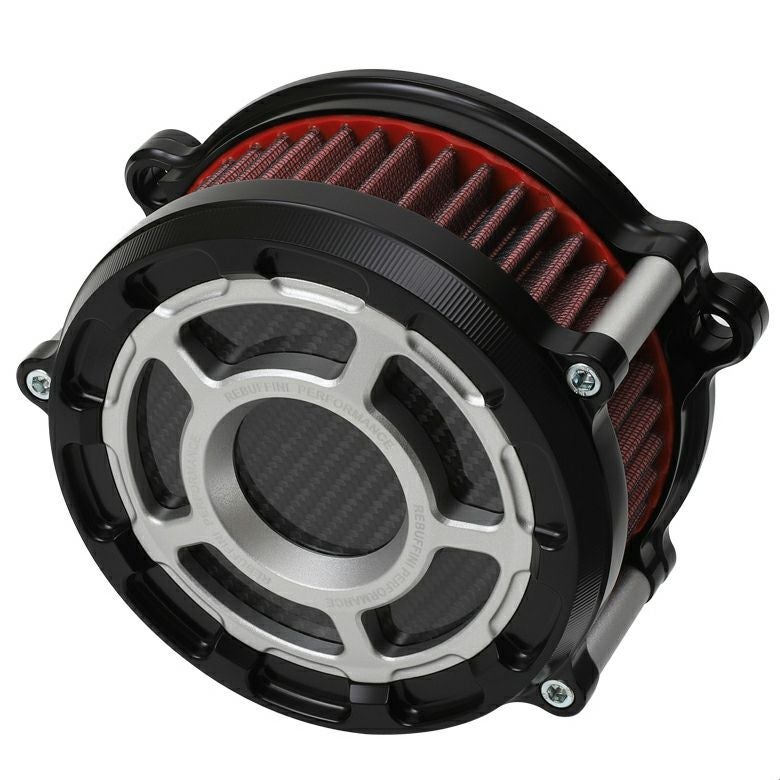 GPX ハイフロー・エアクリーナー (シルバー) M8 ツーリング、M8 ソフテイル