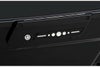 Drag Specialties　サドルバッグ　ラッチ・インサート　ディンプル・ブラック-02