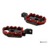 Wheelie ライダー フットペグ (ブラック/レッド) XL1200X/S、XL1200V