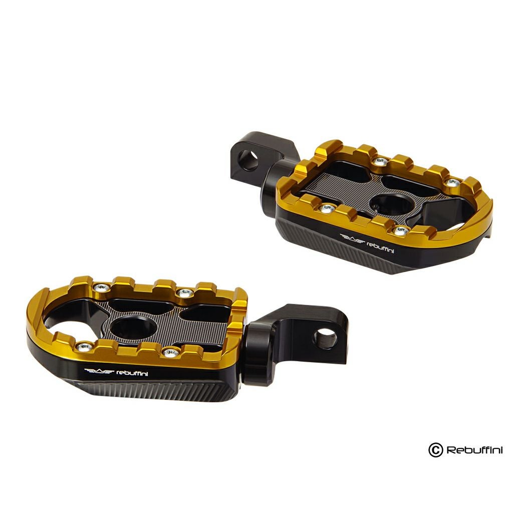 Wheelie ライダー フットペグ (ブラック/ゴールド) XL1200X/S、XL1200V