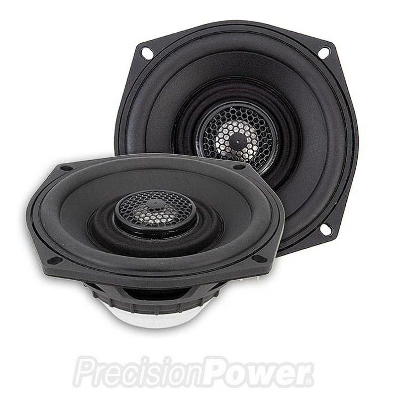 ハーレー ツーリング 5.25インチ フェアリング スピーカー 4オーム Precision Power（プレシジョンパワー）
