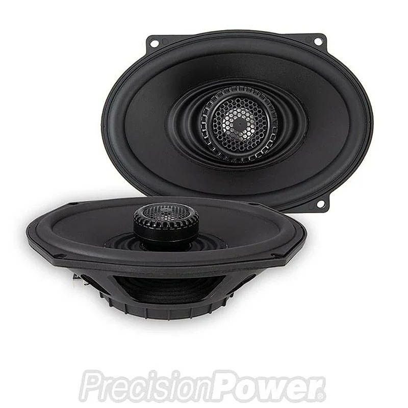 ハーレー ツーリング 5X7インチ サドルバッグリッド スピーカー 2オーム Precision Power（プレシジョンパワー）