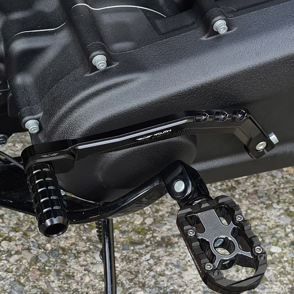 Wheelie シフトレバー (ブラック) M8ソフテイル