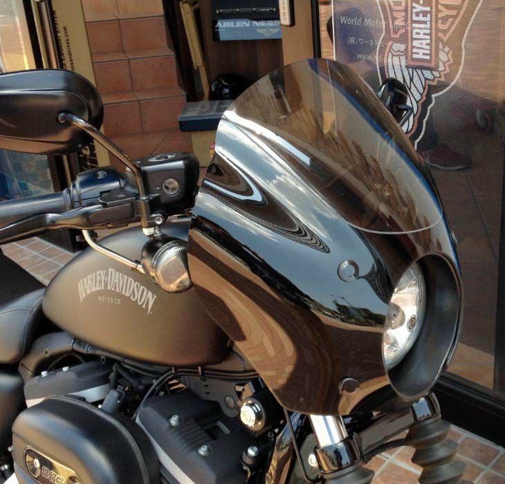 メンフィスシェード ガントレット・フェアリング スポーツスター、FXD