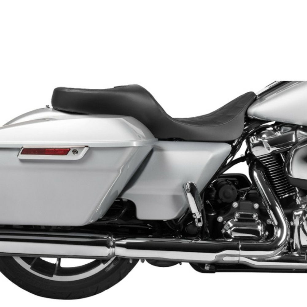 Drag Specialties エクステンドリーチ フリーダム ツーリングシート ダブルダイアモンドステッチ