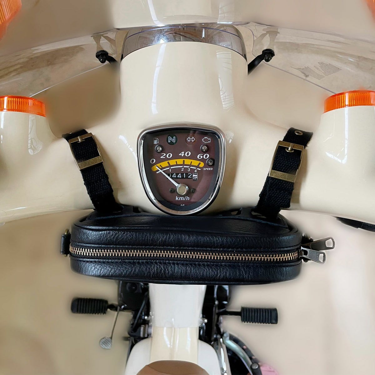 DIN マーケット シーシーバーバッグ、バーバッグ、ショルダーバッグ マルチポーチ ブラック 6