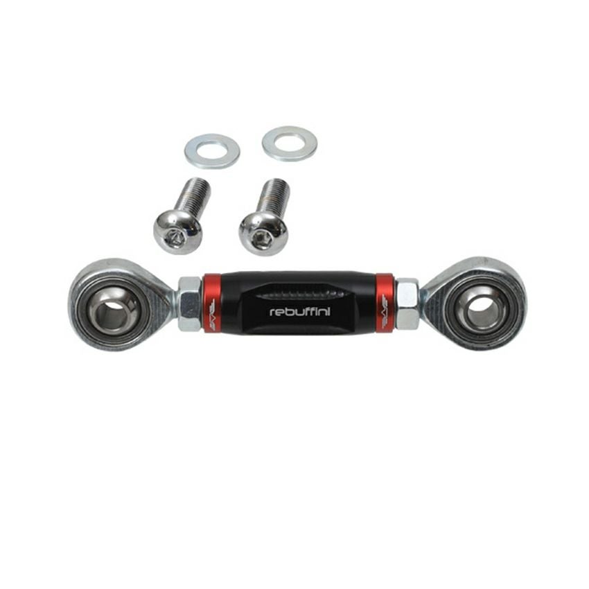 Wheelie シフトリンケージ (ブラック/レッド) M8ソフテイル1