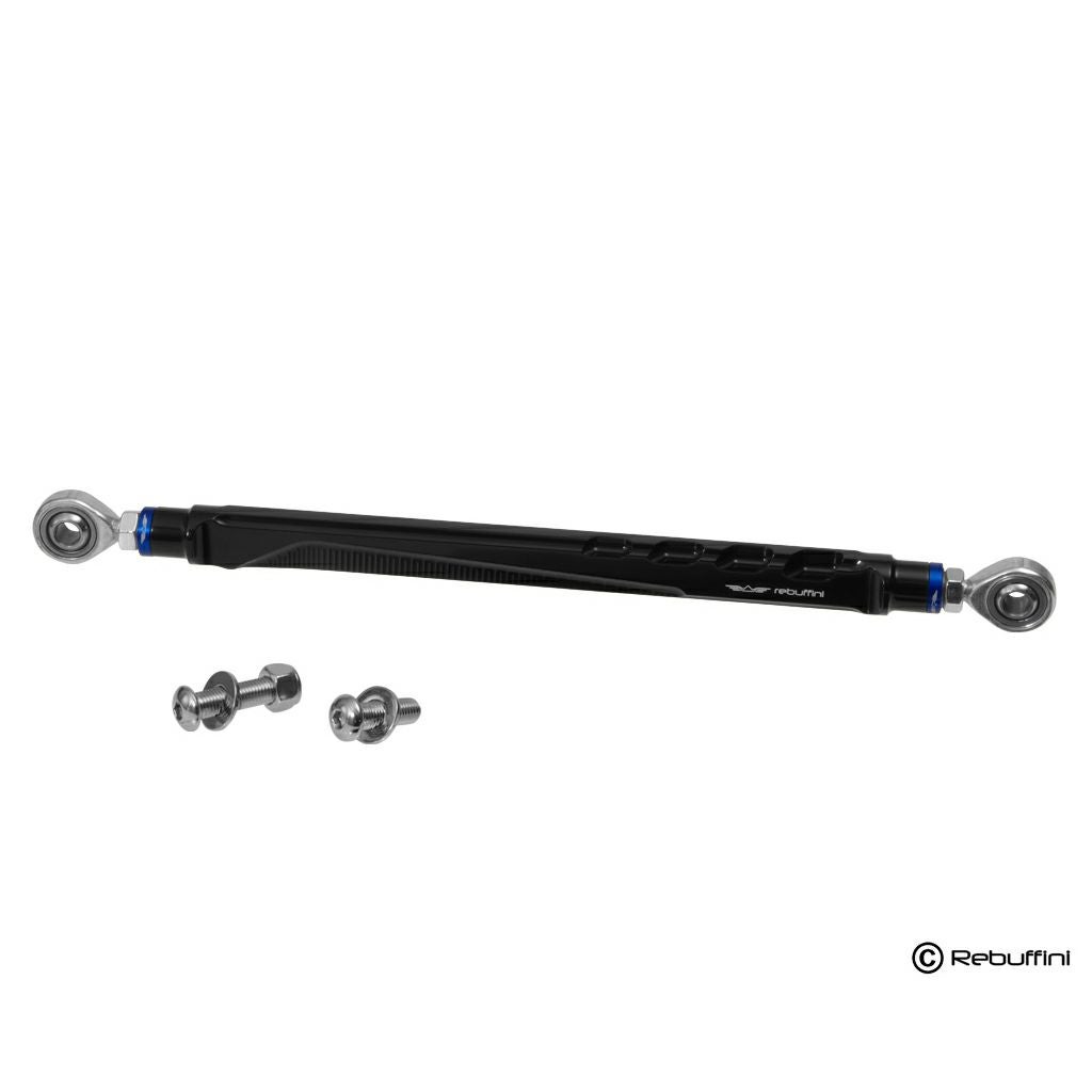 Wheelie シフトリンケージ (ブラック/ブルー) ツーリング、ソフテイル